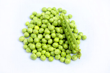 fresh green peas