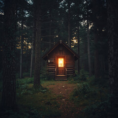 house in the woods