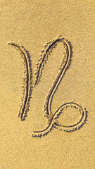 The imprint of the zodiac sign Capricorn