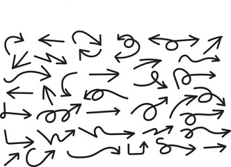 hand drawn arrows