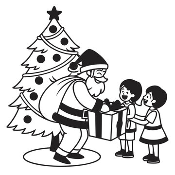 senta giving the gift