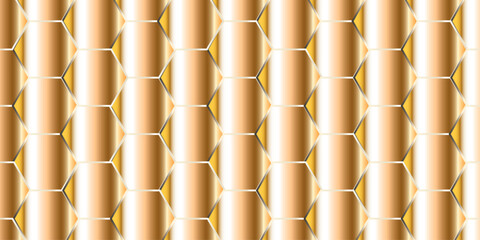 Abstract multicolor hexagon geometric honeycomb texture background. creative decorative element fabric.	
