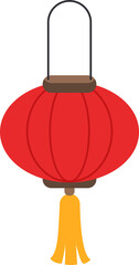 cute chinese lantern to celebrate new year