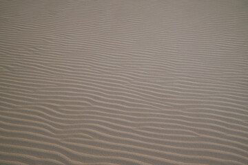 Endless sand ripples in the Viana Desert, Boa Vista, Cape Verde