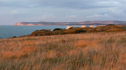 coucher de soleil au cap gris-nez