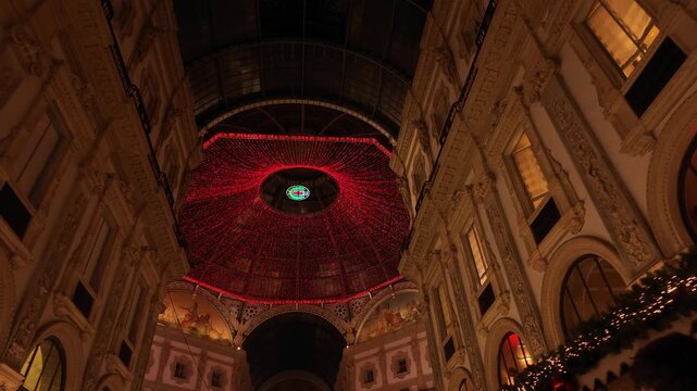 Christmas Season at Historic Galleria Vittorio Emanuele