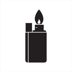 Pocket Lighter Icon Vector Illustration