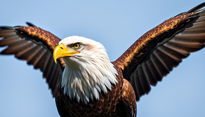 Obraz premium Close up of a golden eagle