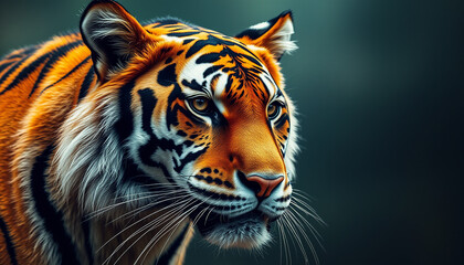 Portrait of a tiger