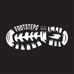 Vintage illustration of the adventurer's trail logo