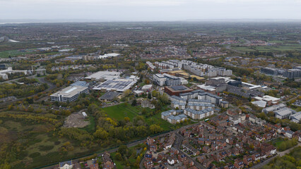 UWE Bristol University Campus Aerial View