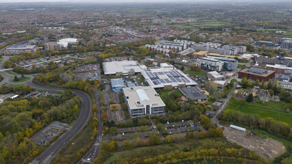 UWE Bristol University Campus Aerial View