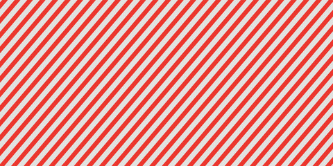 Slanting lines and halftone dots in red colors, Seamless background christmas or winter theme background, Red stripes pattern on white background.