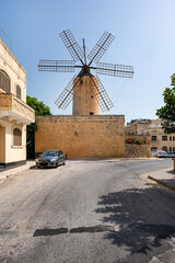 Ta' Kola Windmill – Xaghra village, on the island of Gozo, Malta © Tomasz Warszewski