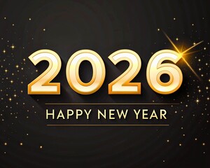 Sophisticated 2026 Holiday Celebration Poster Design