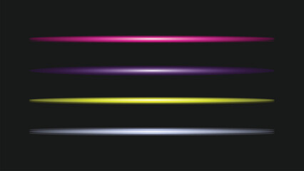 Abstract colorful background with glowing lines and lights