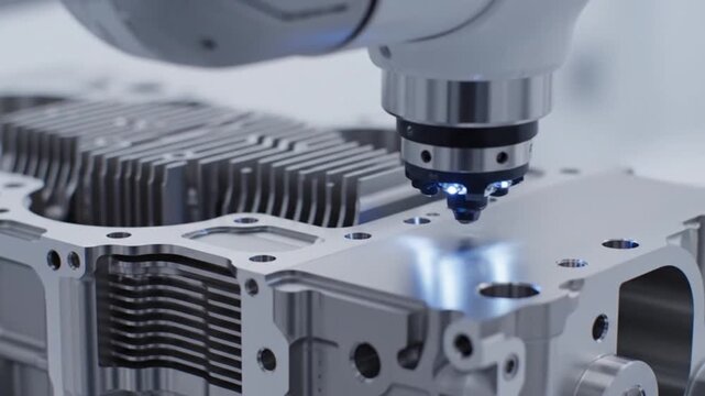 A close-up macro photograph of an old computer hard disk drive showing the metal platter and technology used for data storage
