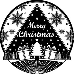  Christmas Poster Template Vector Design with Holiday Elements