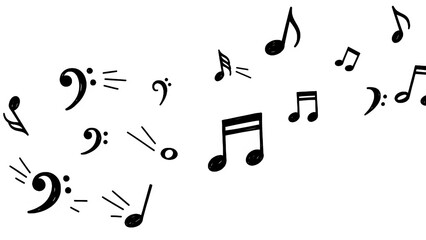 Abstract black background with scattered glowing particles and digital light effects