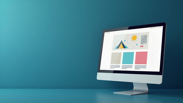 Modern Blog Mockup Presentation: Refined Layouts & Creative Visuals for Optimized Digital Content Delivery with Space for Branding