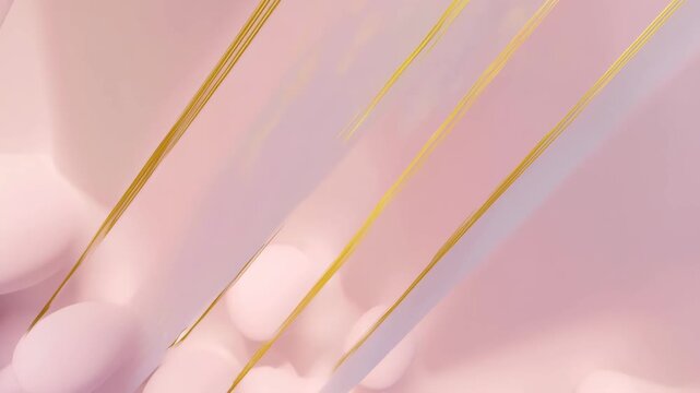 pink golden line, colorful, wall, line