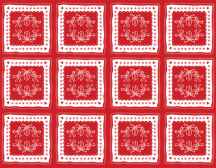 Seamless pattern Valentine Love Theme  Trendy Romantic  Sweet background with Hand Brushed drawn  Style Design for fashion ,