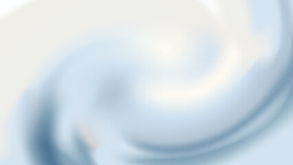 Abstract blurred white blue Cloud Dancer trend color gradient of the year 2026 background. textured backdrop. Luxury template. Digital screen. Premium banner. Tech pop art card. Covering design. Swirl