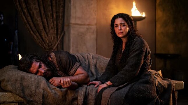 Samson and Delilah,  Love That Cut His Strength