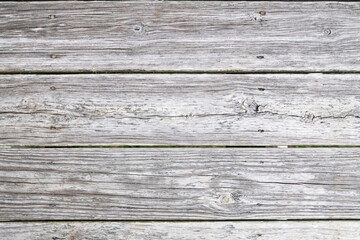 Weathered wooden planks with natural grain texture