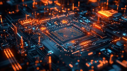 AI-Enhanced Quantum Processor Visualizing Complex Code