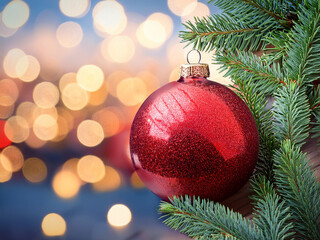 Festliche Weihnachtsdekoration