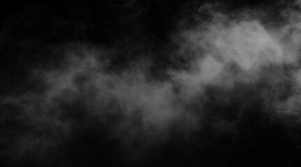 Dramatic smoky texture overlay on a dark background for artistic compositions