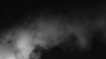 Mysterious smoke or fog effect creates a dramatic and atmospheric background