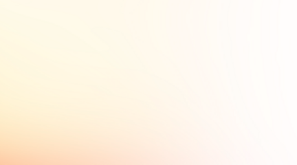 Soft peach gradient background with a subtle blend of warm and light tones