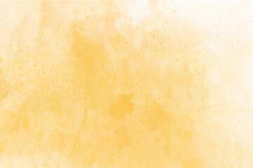 Yellow watercolor background for your design, watercolor background concept, vector.