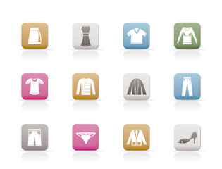 Clothing Icons Vector Icon Set