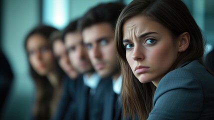 Serious Business Meeting with Focused Participants