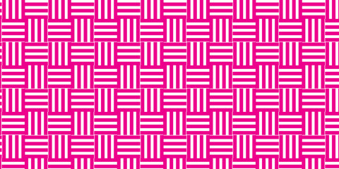  Futuristic minimal textile background. Modern design vector pattern. Seamless pattern with square fabric geometric pattern. Abstract ornament maze design.