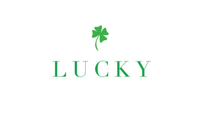 LUCKY leaf clover flora flower blossom green color object icon sign symbol saint patrick day march month lucky clover irish ireland celtic shamrock fortune party saint patrick day lucky event plant 