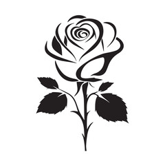 creative rose design using adobe illustrator and vactor ..
