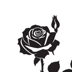 creative rose design using adobe illustrator and vactor ..