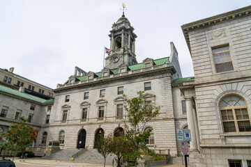 Portland Maine Cityscape
