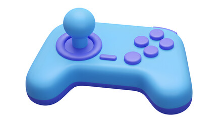 gamepad game controller icon isolated 3d render illustration, video game controller 3d icon, gaming console