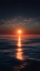 Obraz premium Dramatic, low-angle sunsets and sunrises. Intense, vibrant skies orange, red, and purple over landscapes of water, forest, and foggy terrain.