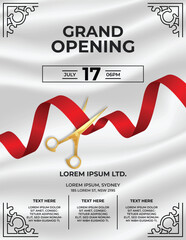 Grand Opening Event Ribbon Cutting Template