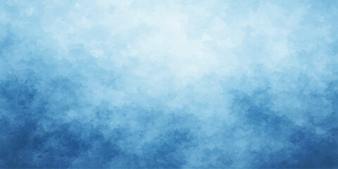 Bright blue sky background with abstract cloud texture and natural light