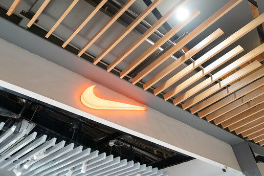 Nike store sign at Mactan-Cebu airport