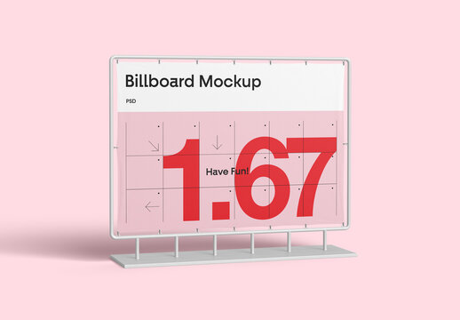 Simple Press Banner Mockup