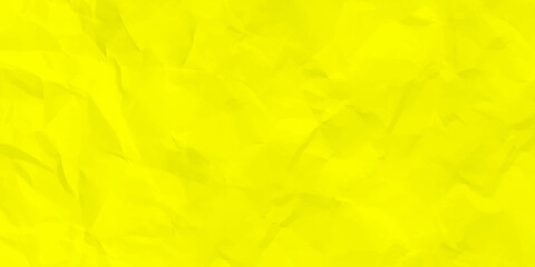 abstract yellow background. yellow paper cardboard texture background. crumpled yellow paper