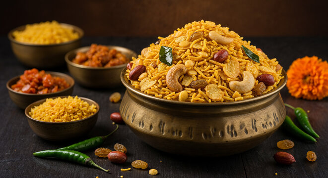 Traditional Namkeen Chiwda